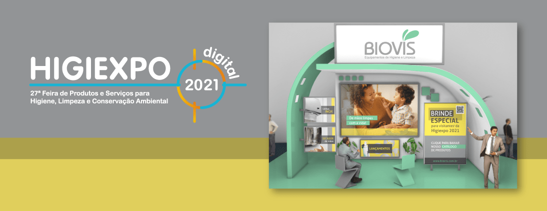 Visite o stand da Biovis na Higiexpo Digital 2021